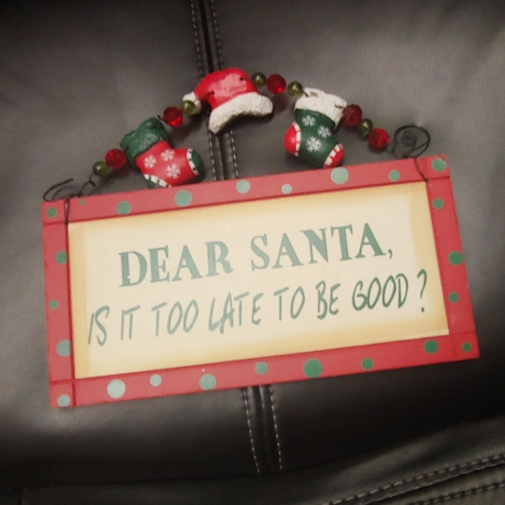 Christmas Decor plaque